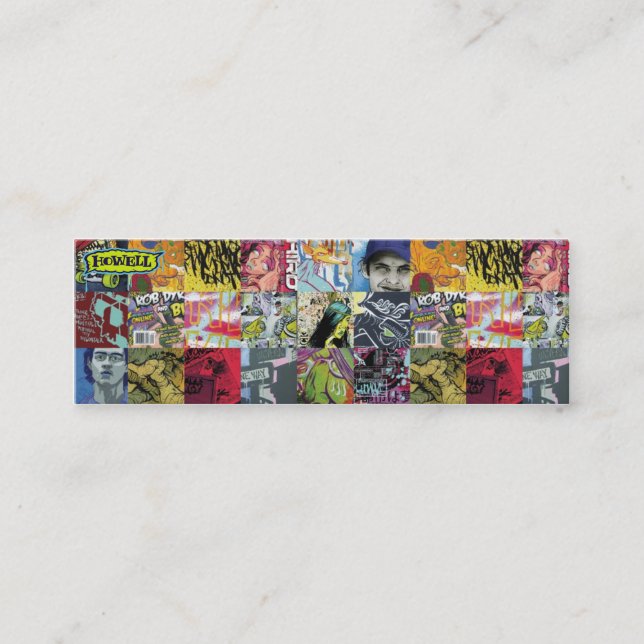 Cartões de visitas de Andy Howell (Frente)