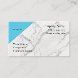 Cartões de visitas de aparência limpa