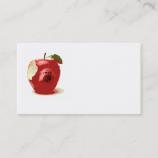 Cartões de visitas de Apple do palhaço