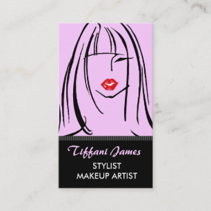 Cartões de visitas de Artistas Stylist/Makeup