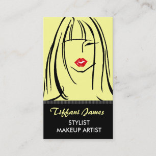 Cartões de visitas de Artistas Stylist/Makeup