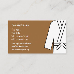 Cartões de visitas de Autodefesa