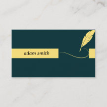 Cartões de visitas de biblioteca