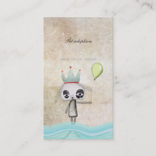 Cartões de visitas de cães Comprados/veterinários