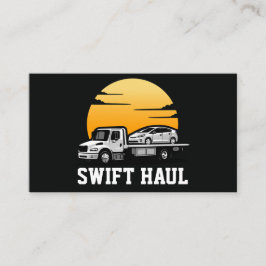 cartões de visitas de caminhonete profissionais