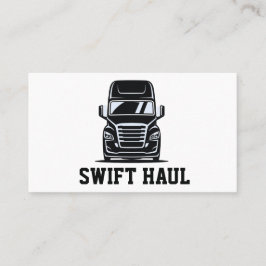 cartões de visitas de caminhonete profissionais