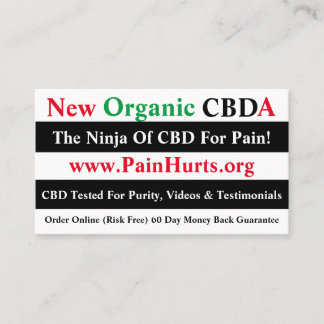 Cartões de visitas de CBDA