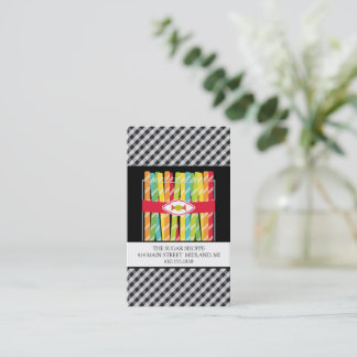 Cartões de visitas de Compro de doces