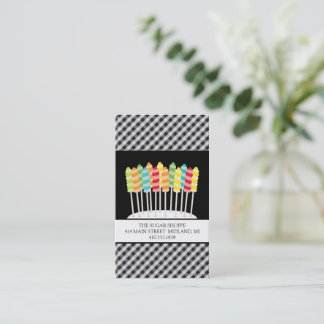 Cartões de visitas de Compro de doces