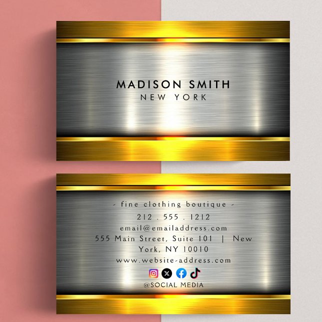 Cartões de visitas De Construção Clássicos E Legal (Criador carregado)