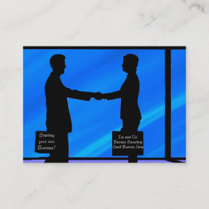 Cartões de visitas de consultoria