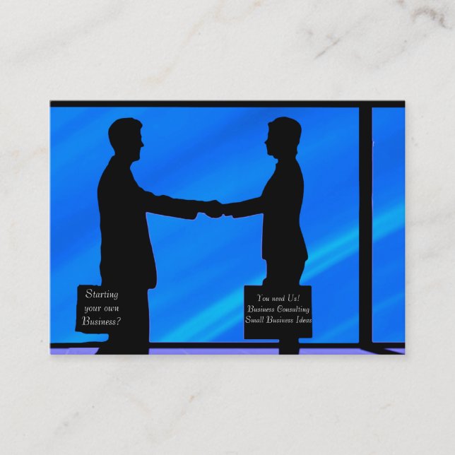 Cartões de visitas de consultoria (Frente)