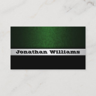 Cartões de visitas de couro profissional modernos