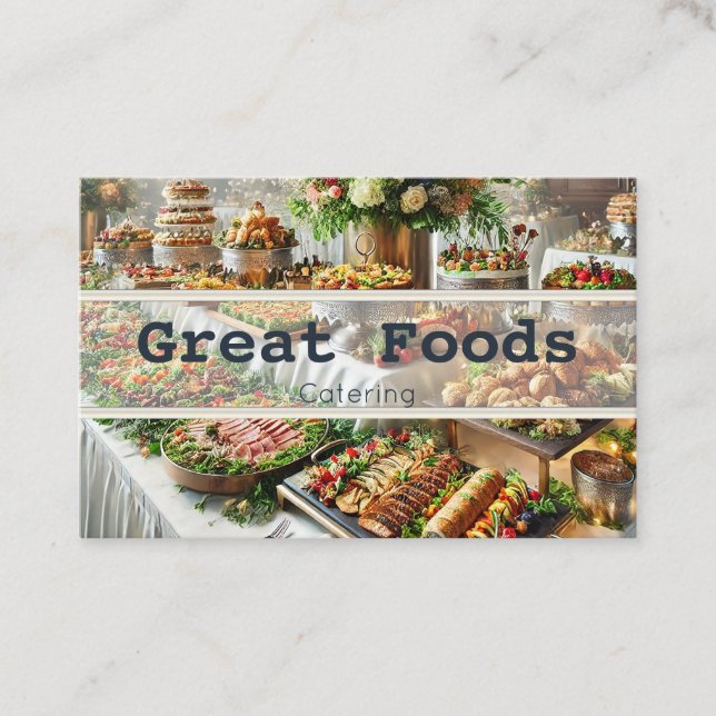 Cartões de visitas de cozinha (Frente)