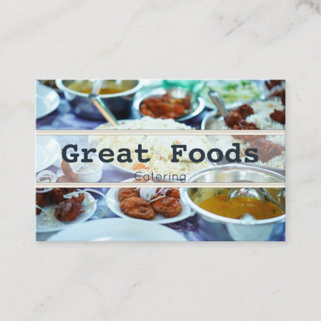 Cartões de visitas de cozinha (Frente)