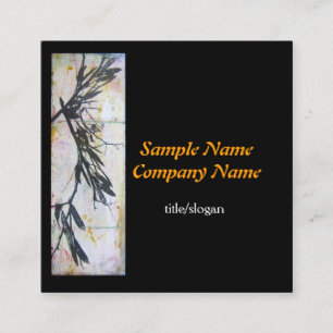 cartões de visitas de design personalizados de art