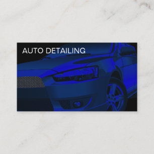Cartões de visitas de detalhe automotrizes