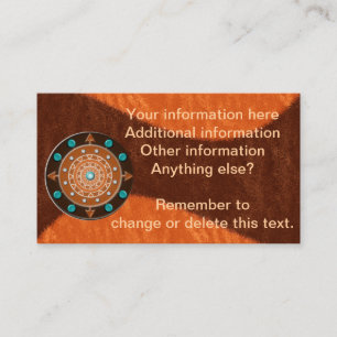 Cartões de visitas de direção