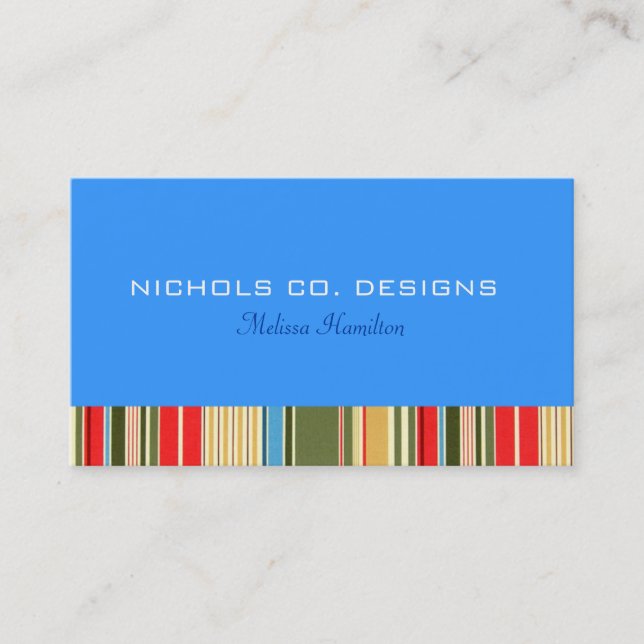 Cartões de visitas de distribuição simples (Frente)