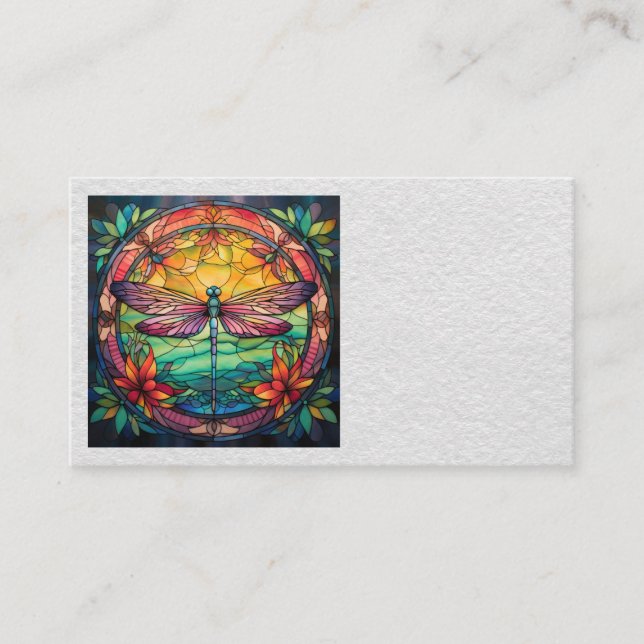 Cartões de visitas de Dragonfly (Frente)