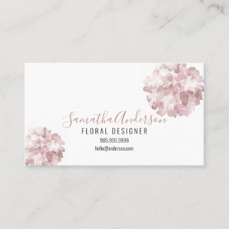 Cartões de visitas DE FLORES DE ÁGUA DE PINCO COM 