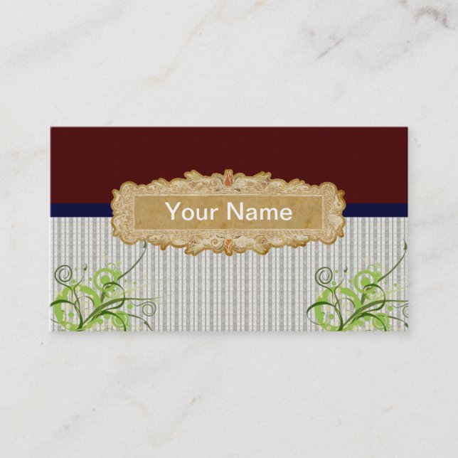 CARTÕES DE VISITAS DE FOTOGRAFIA DO DESIGNER (Frente)