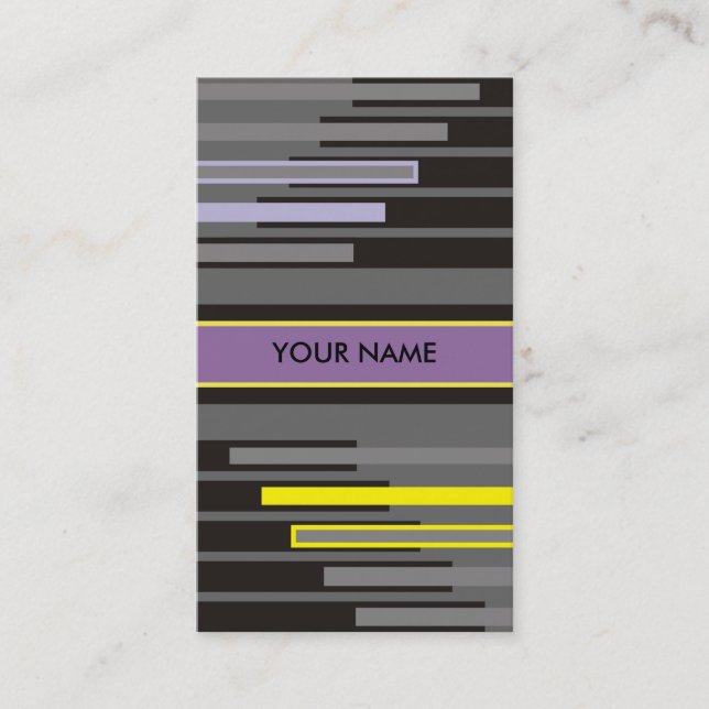 Cartões de visitas de futurismo (Frente)