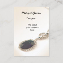 Cartões de visitas de gelatina