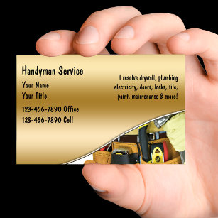 Cartões de visitas de Handyman