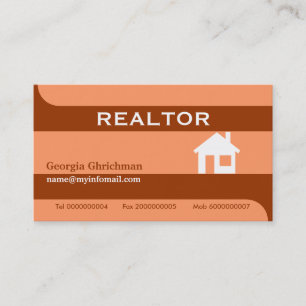 Cartões de visitas de imóveis/correios