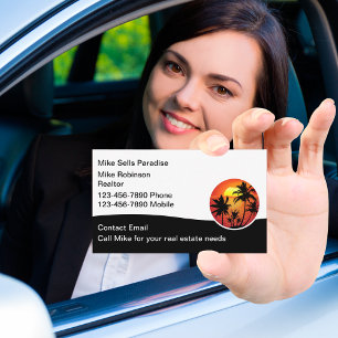 Cartões de visitas de Imóveis do Havaí, Tropical F