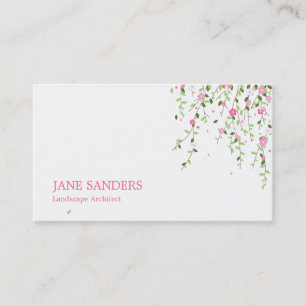 Cartões de visitas de Jardim Blooms