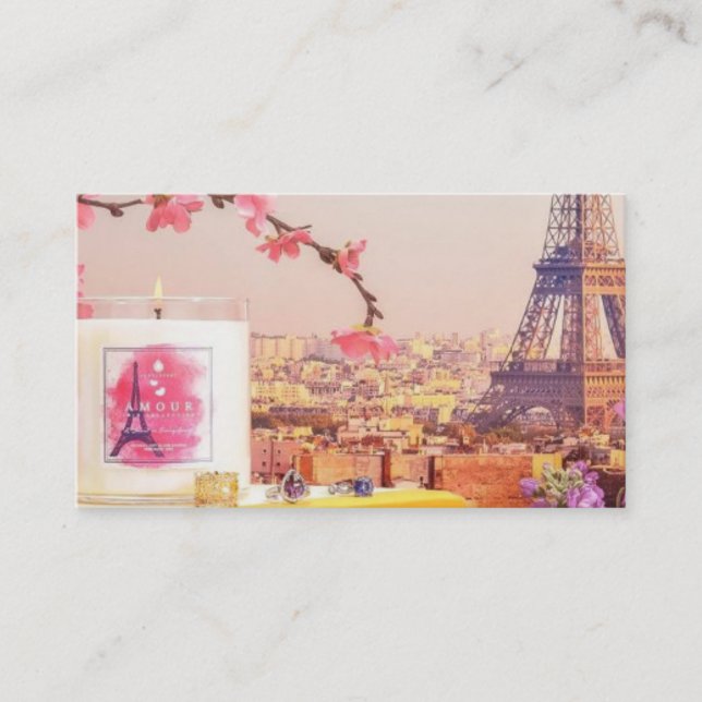 Cartões de visitas de JewelScent (Frente)