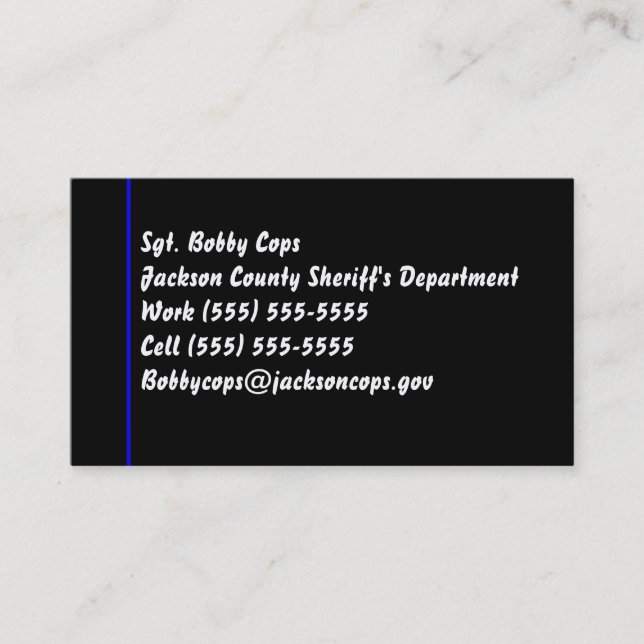 Cartões de visitas de LEO (Frente)