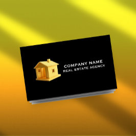 Cartões de visitas de luxo minimalistas