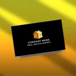 Cartões de visitas de luxo minimalistas