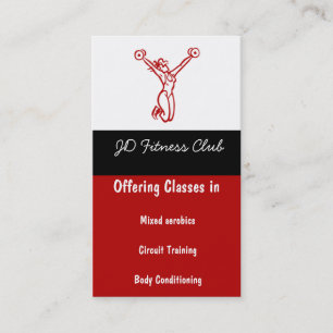 Cartões de visitas de malhação