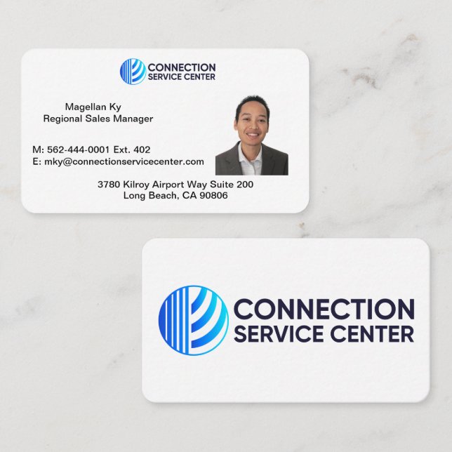 Cartões de visitas de Marca profissional (Frente/Verso)