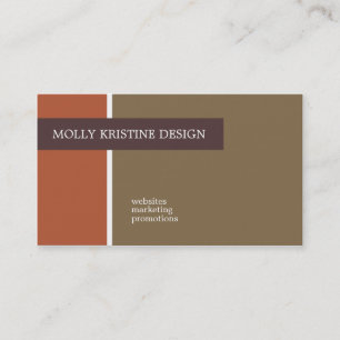 Cartões de visitas de Molly Kristine