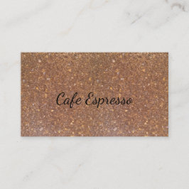 Cartões de visitas de Motivos de Café