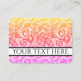 Cartões de visitas de negócios da Trendy