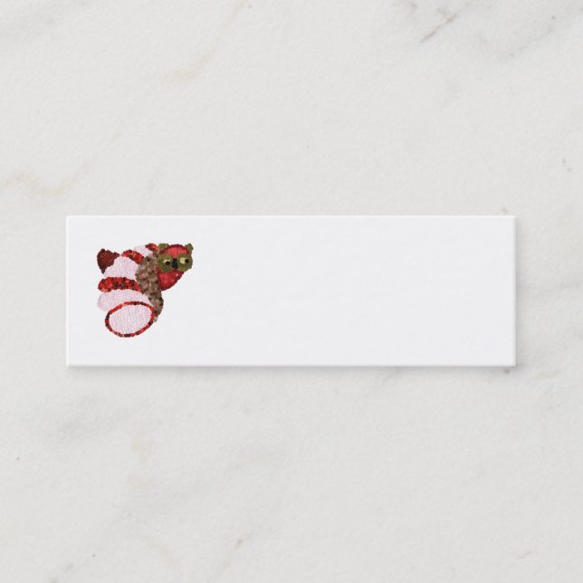 Cartões de visitas de Owl Mini (Frente)