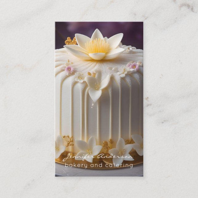 Cartões de visitas de padaria (Frente)