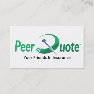Cartões de visitas de PeerQuote