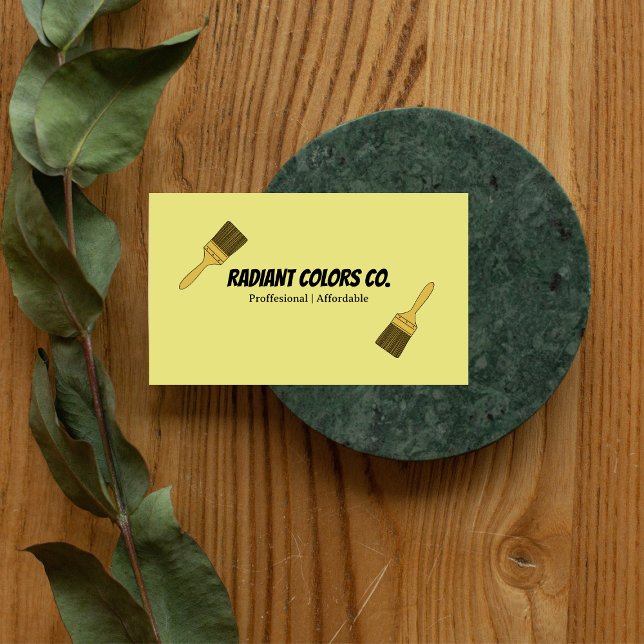 Cartões de visitas de pintura (Criador carregado)