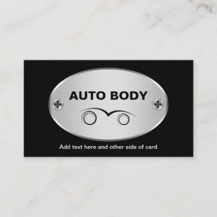 Cartões de visitas de Reparo de Corpo Automóvel