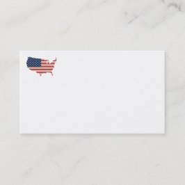 Cartões de visitas de Sinalizador Usa