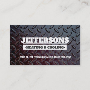 Cartões de visitas de Slogans HVAC
