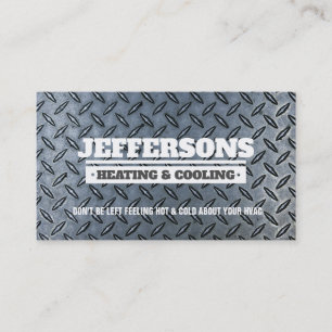 Cartões de visitas de Slogans HVAC