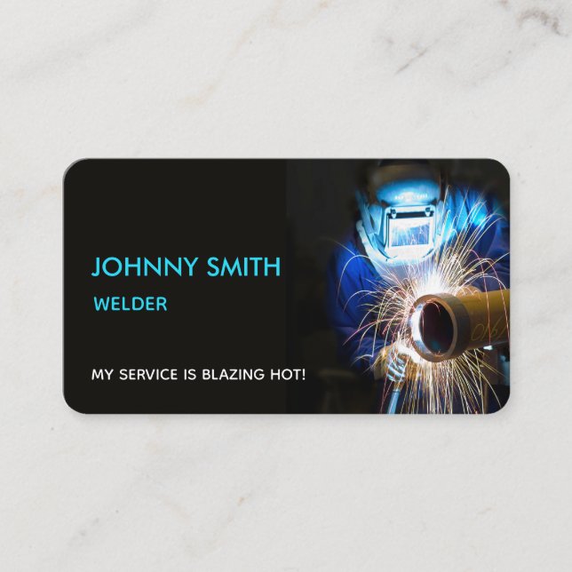 Cartões de visitas de Slogans Solder (Frente)